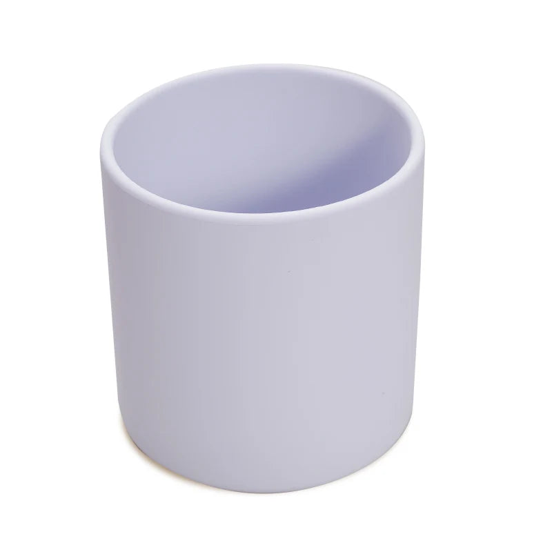Gobelet bébé en silicone coloris lavande