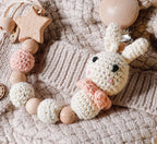 Attache Tétine Crochet Lapin - Attache tétine