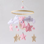 Mobile bébé Lapin Rose - Lapin Rose - Mobile bébé
