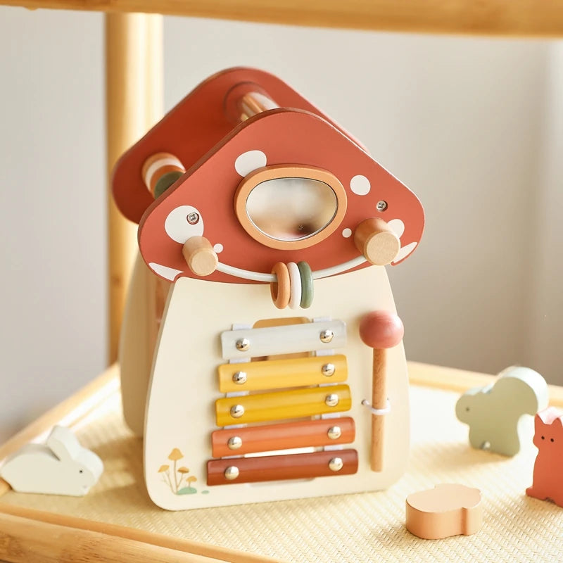 Jeu Montessori Xylophone bébé - Maison Champignon - jeu éducatif enfant