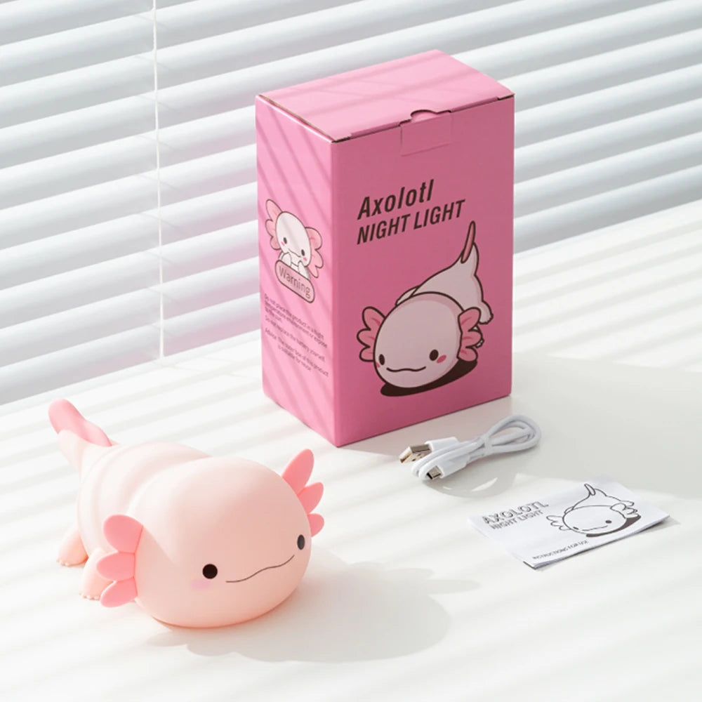 Veilleuse Bébé en Silicone Rechargeable