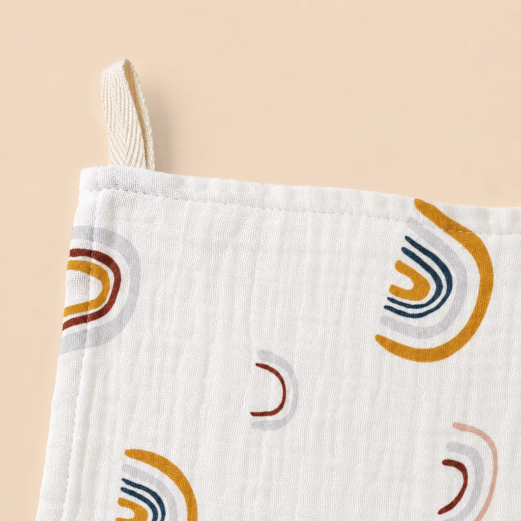 Double Gauze Baby Washcloths – Set of 5