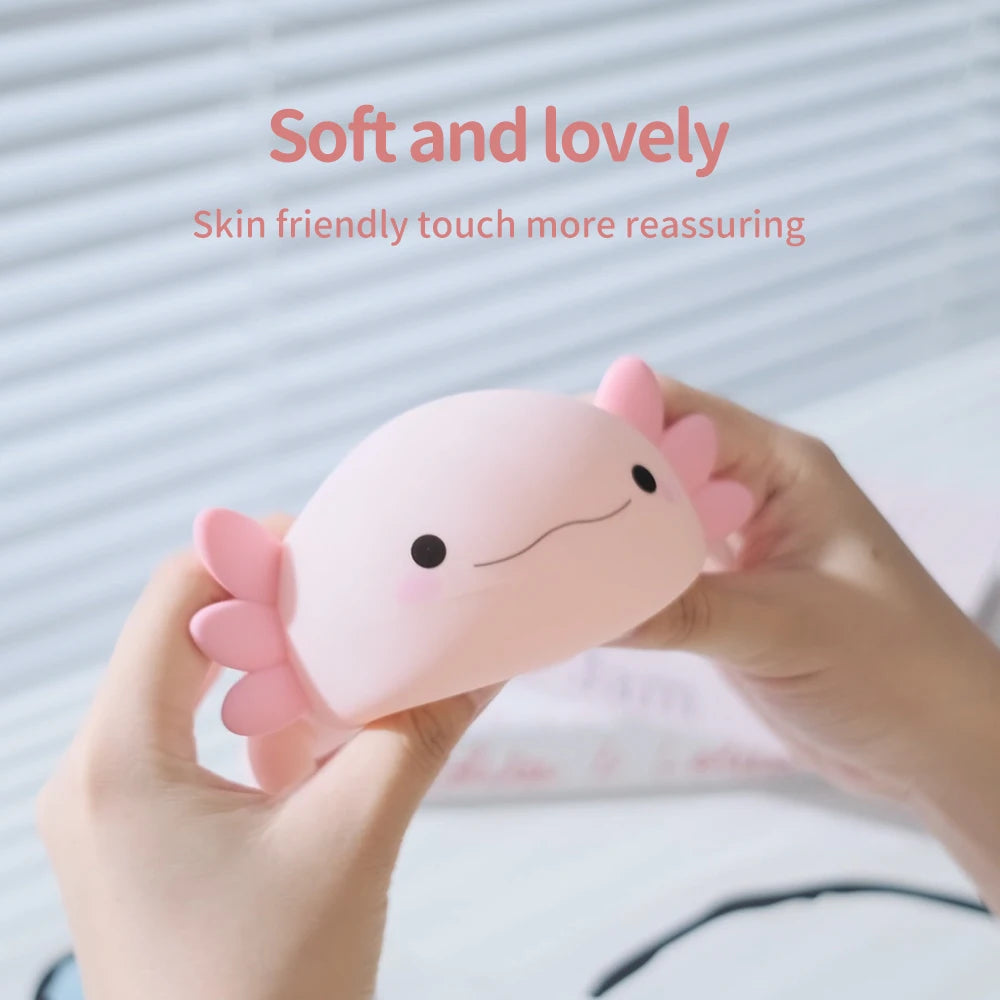 Veilleuse Bébé en Silicone Rechargeable