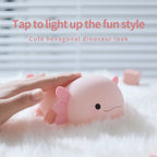 Veilleuse Bébé en Silicone Rechargeable