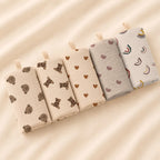 Double Gauze Baby Washcloths – Set of 5