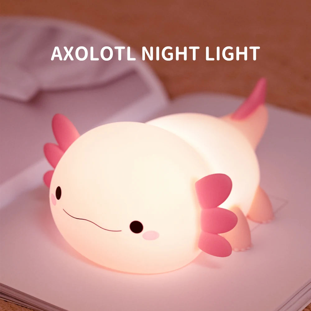 Veilleuse Bébé en Silicone Rechargeable