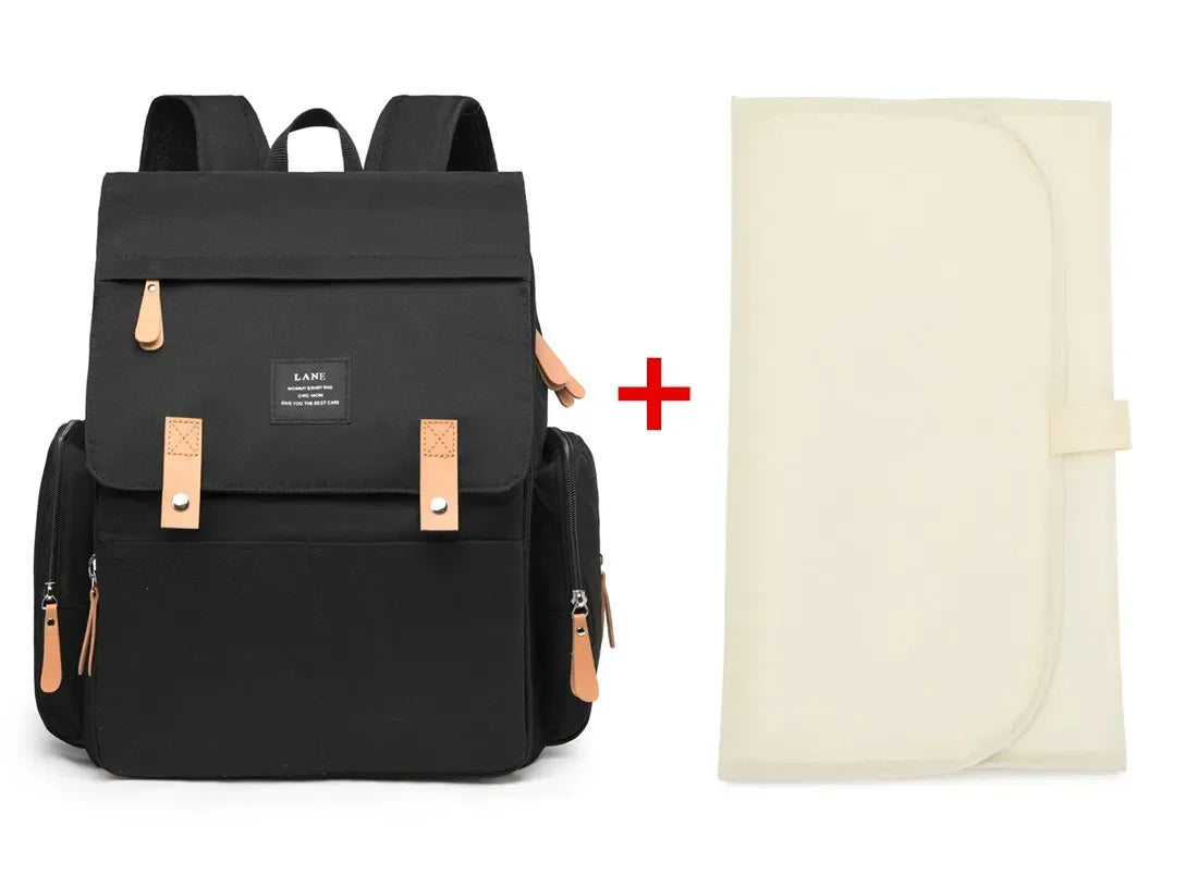 Sac à Langer à Dos Imperméable avec Tapis à Langer