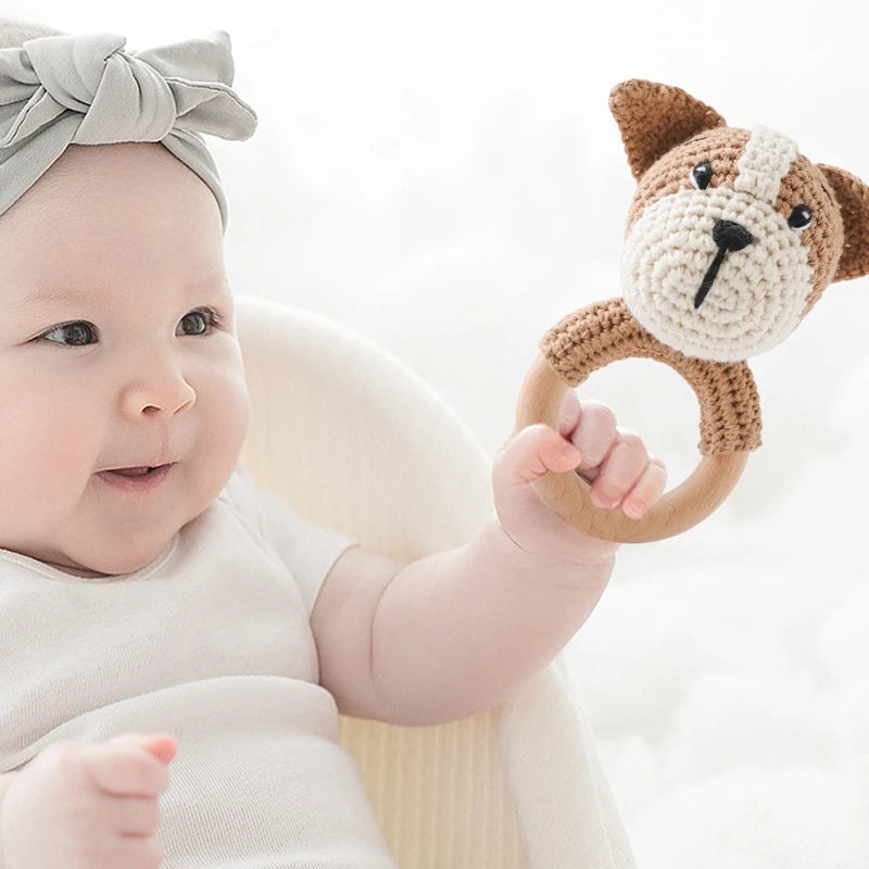 Hochet Bébé Petit chien - Petit Chien - Hochet bebe