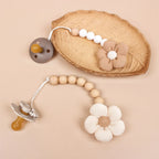 Attache Tétine Fleur - Attache tétine