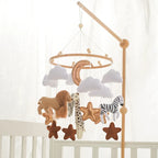 Mobile Bébé Animaux de la Jungle - Animaux de la Jungle - Jouet En bois bébé