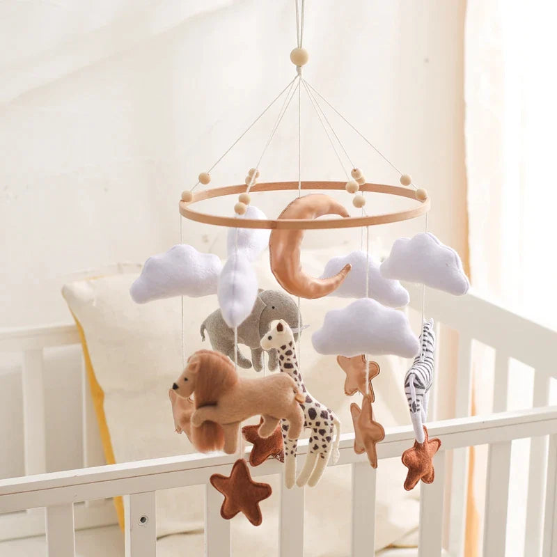 Mobile Bébé Animaux de la Jungle - Animaux de la Jungle - Jouet En bois bébé