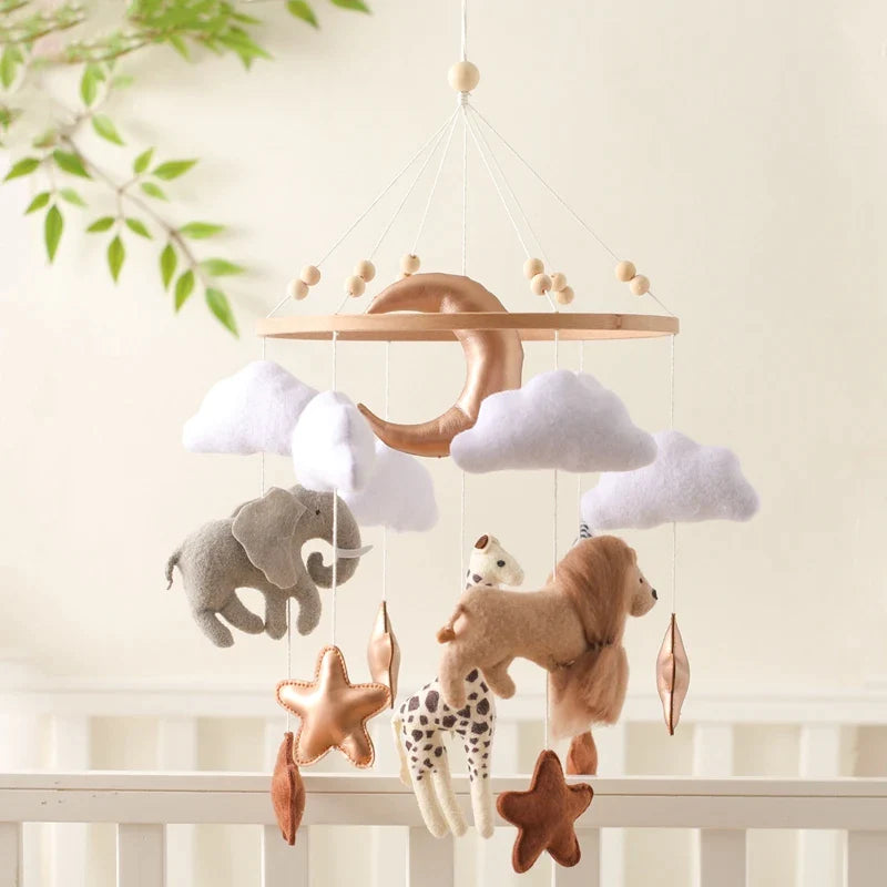 Mobile Bébé Animaux de la Jungle - Animaux de la Jungle - Jouet En bois bébé