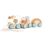 Petit Train En Bois Animaux - Train - Jouet En bois bébé