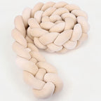 tresse de lit beige 4 brins