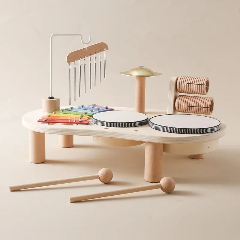 Xylophone Bois Bébé - Instruments Musique bébé - Jouet En bois bébé